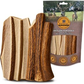 WhiteTail Naturals 6 Pack Split Elk & Deer Antlers for Medium to Large Dogs in Kuwait