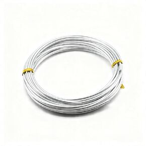 Aluminum Wire, Wire Armature, Bendable Metal Craft Wire for Making Dolls Skeleton DIY Crafts (12Gauge(2mm), Silver) in Kuwait