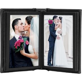 Neil Enterprises Inc. Leather Self-Stick 5" x 5" Black Photo Album - Holds 10 Photos in Saudi Arabia