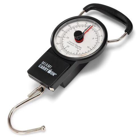 Mechanical Luggage Scale with Tape Measure, Up to 75 Pounds in Kuwait