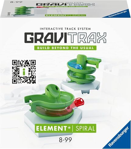 Ravensburger GraviTrax: Spiral Accessory| STEM Toy for Kids Ages 8 and Up | Compatible with All GraviTrax Systems | Ranked No.1 Marble Run System in The U.S in Saudi Arabia