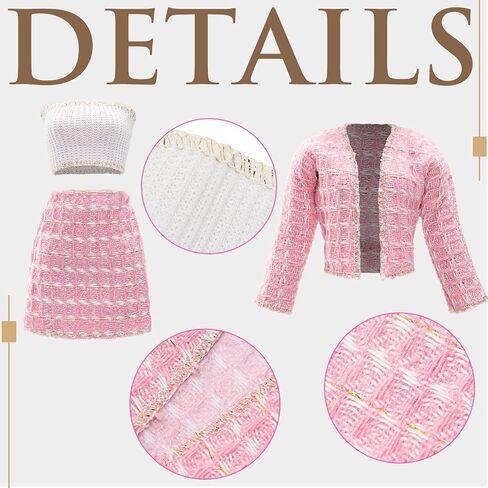 15 PCS 11.5 Inch Girl Dolls Stylish Doll Clothes Accessories Fashion Pack in Saudi Arabia