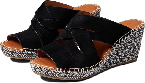 Gentle Souls by Kenneth Cole Women's Charli Woven Strap Heeled Sandal in Kuwait