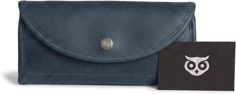 Hide & Drink, Snap Clutch Wallet for Women, Money Holder and Card Organizer with Zippered Pouch, Full Grain Leather, Handmade, Bourbon Brown in Kuwait