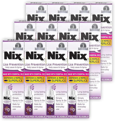 Nix Ultra Superlice Treatment, All-in-One Shampoo, 4 Fl Oz & Lice Removal Comb in Kuwait