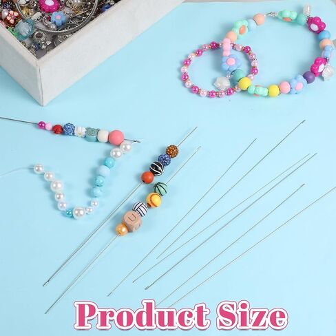 SULIKJHUI 10 Pcs Bead Threader for Jewelry Making, Bead Spinner-Needle in Kuwait