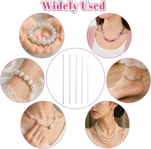 SULIKJHUI 10 Pcs Bead Threader for Jewelry Making, Bead Spinner-Needle in Kuwait