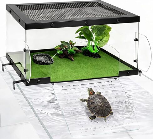 AZV XLarge Turtle Basking Platform for 18-24'' Wide Aquariums 75/90/100 Gal in Kuwait