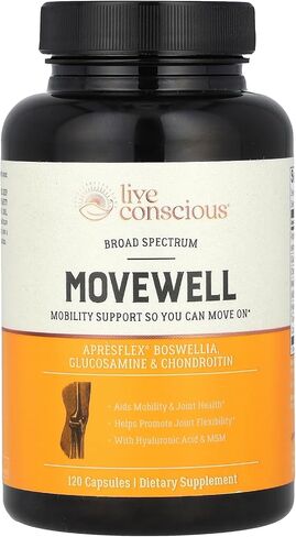 الملحق الصحي المشترك - MoveWell Plus من LiveWell | زيت الكريل القطبي الجنوبي، أستازانتين الطبيعي وحمض الهيالورونيك | يتفوق على الجلوكوزامين in Kuwait