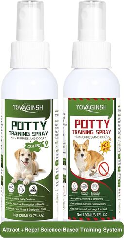 2Pack Potty Training Spray for Dogs, Go Here Training Spray + Not Here Spray for Puppies in Saudi Arabia