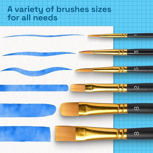 ARTISTRO Deluxe Watercolor Paint Set with Palette & Brush Pens - 168 Colors in Kuwait