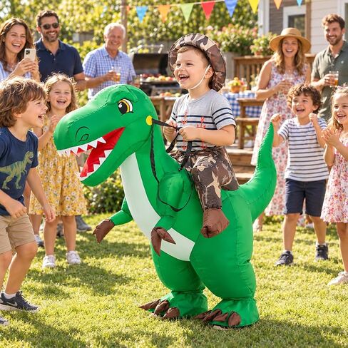 GOOSH Inflatable Dinosaur Costume for Kids Halloween Costumes Boys in Kuwait