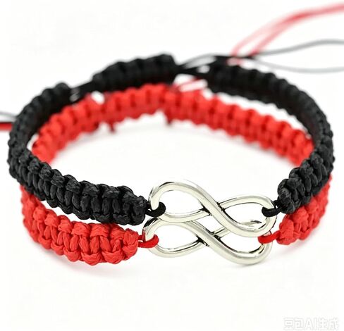 Kiokioa Couple Bracelets His and Hers 8 Infinity Bracelets Jewelry for Lover Girlfriends Wrist in Kuwait