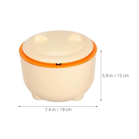 Cat Litter Waste Bin Odor Sealing Plastic with Lid, Enclosed Storage in Saudi Arabia