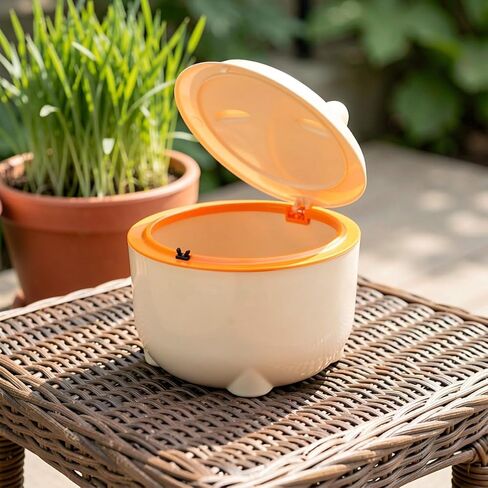 Cat Litter Waste Bin Odor Sealing Plastic with Lid, Enclosed Storage in Saudi Arabia