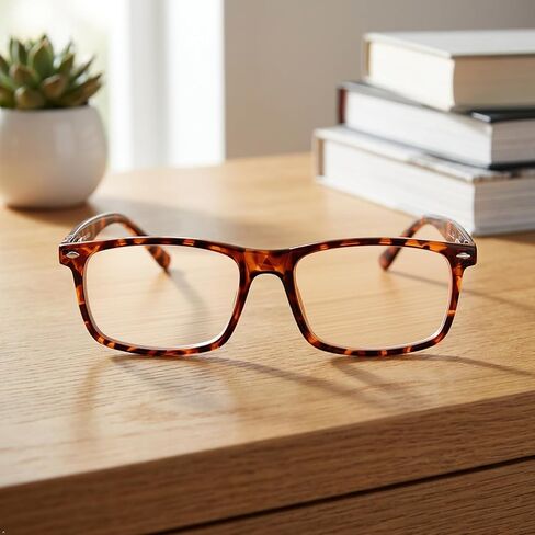 نظارات قراءة للكمبيوتر من Eyekepper، نظارات قراءة بفلتر الضوء الأزرق، نظارات زرقاء تحجب الوهج للرجال والنساء، أسود in Kuwait