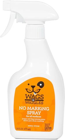 Wags & Wiggles No-Marking Deterrent Training Spray, 16 Fl Oz, 2-Pack in Kuwait