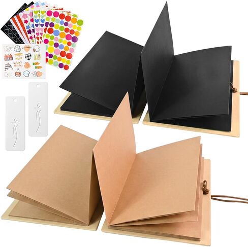2 Pack Mini Accordion Foldable Scrapbook in Kuwait