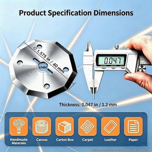 Replacement Rotary Blades Electric Scissors, Universal Cutter Blades Refill in Saudi Arabia
