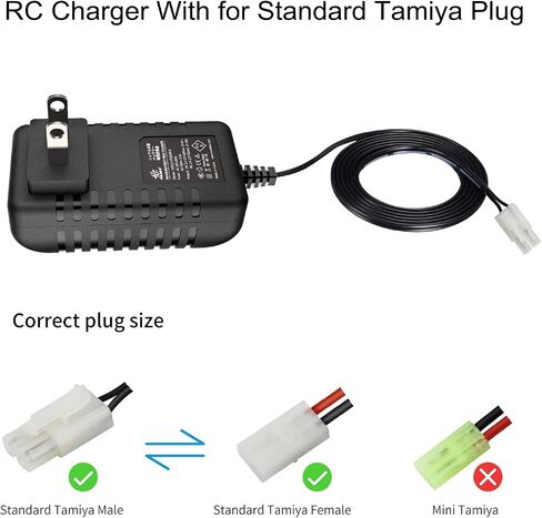 7.2V-9.6V / 8.4V NiMH/NiCD Universal Charger for RC Cars in Saudi Arabia