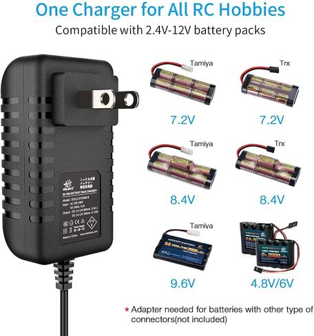 7.2V-9.6V / 8.4V NiMH/NiCD Universal Charger for RC Cars in Saudi Arabia