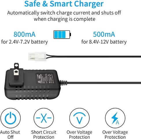 7.2V-9.6V / 8.4V NiMH/NiCD Universal Charger for RC Cars in Saudi Arabia
