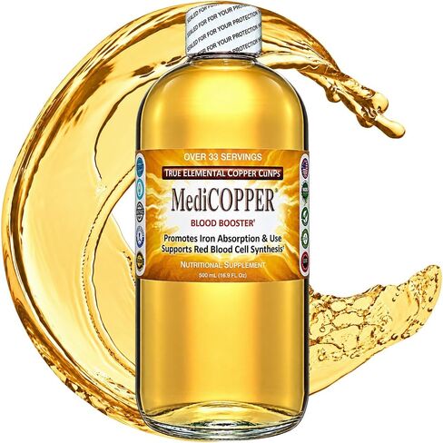 MediCOPPER - True colloidal Copper - 250 mL in a BPA Free Plastic Bottle in Kuwait