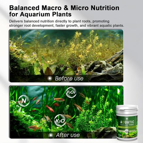 MagTool Root Tabs, Freshwater Aquarium Plant Fertilizer, 70g/Box in Kuwait