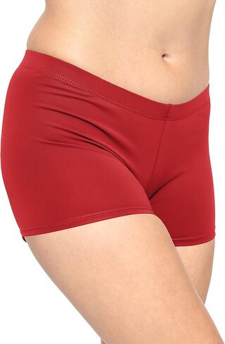STRETCH IS COMFORT Women's and Plus Size Nylon Booty Shorts | S-3X in Kuwait