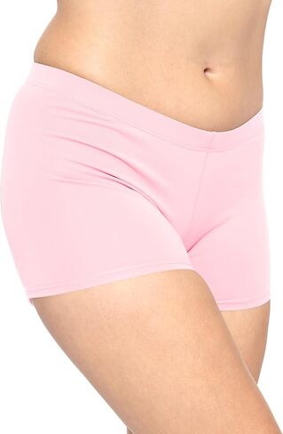 STRETCH IS COMFORT Women's and Plus Size Nylon Booty Shorts | S-3X in Kuwait