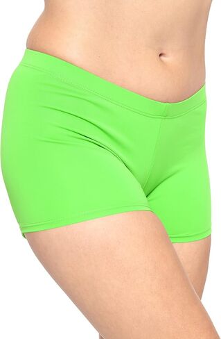 STRETCH IS COMFORT Women's and Plus Size Nylon Booty Shorts | S-3X in Kuwait