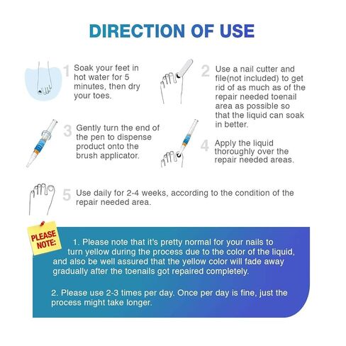 Toenail Fungus Treatment Extra Strength: Ariella Nail Fungus Treatment for Toenail - Antifungal Nail Repair Pen - Nail Renewal Liqud Solution for Finger & Toe Nails, 4pcs in Kuwait