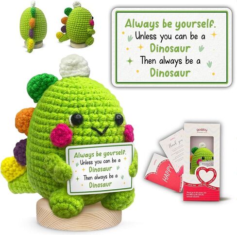 Gossby Positive Dinosaur Crochet, I Love You This Much in Saudi Arabia
