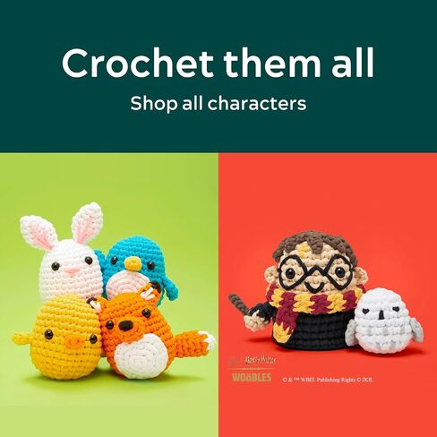The Woobles Woodstock Snoopy Crochet Kit for Beginners in Kuwait