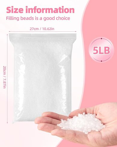 5LB Poly pellets Weighted Stuffing Beads for Stuffed Animals in Saudi Arabia