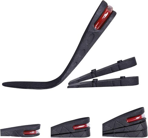 Height Increase Insoles for Men Women, 3 Layer 2.75'' Air Cushion Shoe Lift Shoe Pad Kit Air Cushion Heel Inserts (2.75" / 7cm) in Kuwait