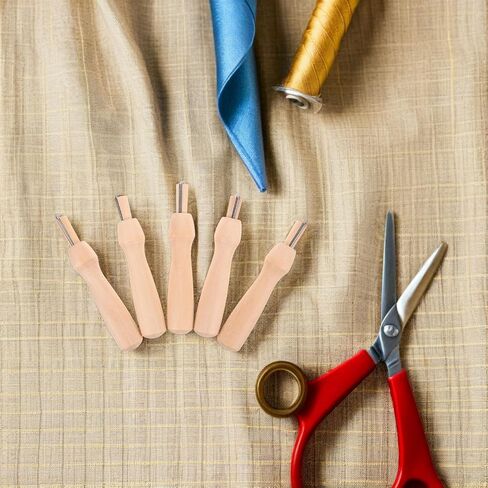 5 Sets Felting Needle Handle Set for Children, Wooden in Kuwait