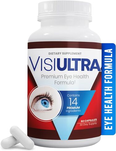 Eye Supplements for Adults - Best Capsules for Eye Health - includes Vitamin & Mineral for Healthy Clear Vision - Capsules for Eyesight Improvement (1 Pack) in Kuwait