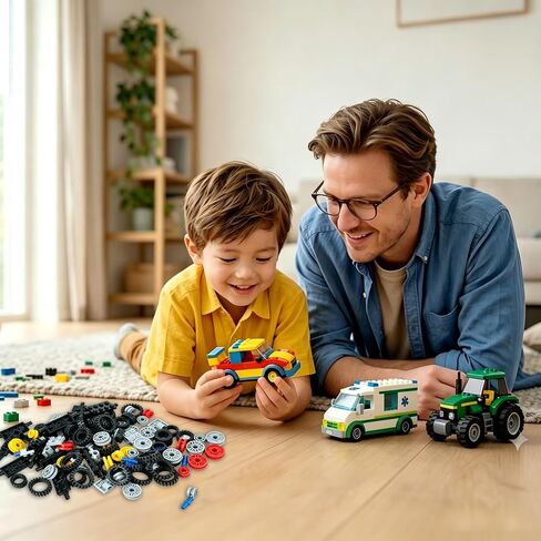 Wheels and Axles Sets Tires Building Blocks Classic Car Parts Accessories in Kuwait