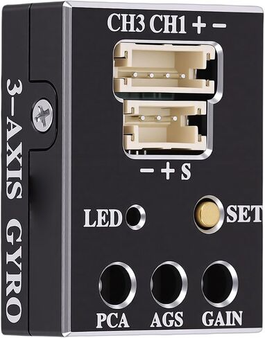 RC 3 Axis Gyro, Sensitivity Adjustable Mini Gyroscope for Car Boat C in Saudi Arabia