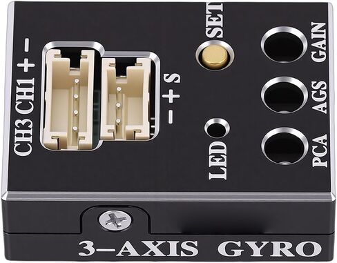 RC 3 Axis Gyro, Sensitivity Adjustable Mini Gyroscope for Car Boat C in Saudi Arabia
