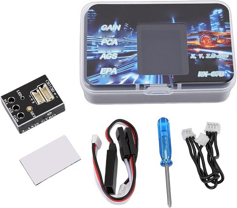 RC 3 Axis Gyro, Sensitivity Adjustable Mini Gyroscope for Car Boat C in Saudi Arabia