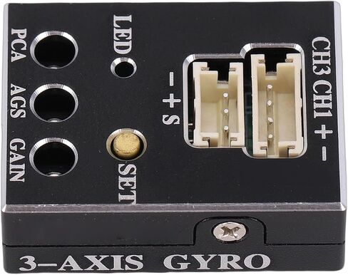 RC 3 Axis Gyro, Sensitivity Adjustable Mini Gyroscope for Car Boat C in Saudi Arabia