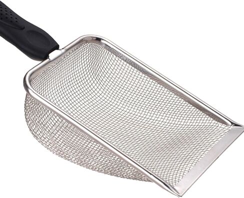 Stainless Steel Sand Reptile Cleaning Tool with Dense Mesh Screen for Terrarium Waste Removal Suitable for Scorpion Hab, 6 Pcs in Kuwait
