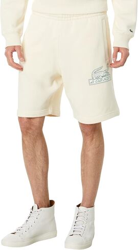شورت Lacoste الرجالي ذو المقاس المريح مع خصر قابل للتعديل in Kuwait