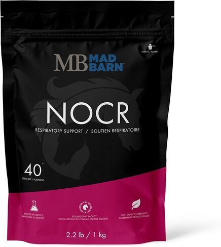 Mad Barn - NOCR 1 kg | Respiratory Health Supplement for Horses | Supports Healthy Lung Function | Helps Maintain Stamina and Peak Performance in Kuwait