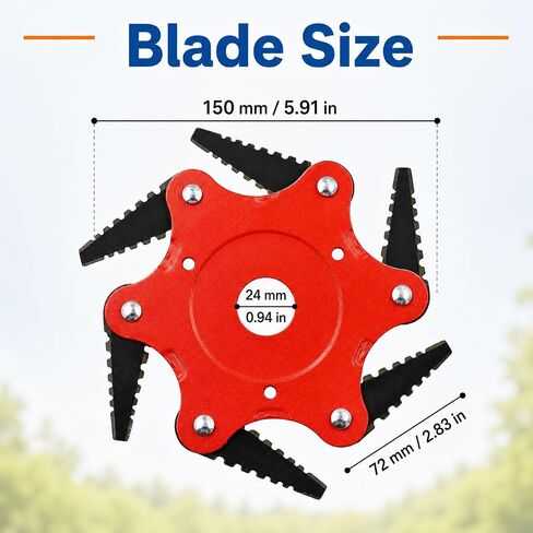 2PCS Brush Cutter Blade for Efco DS 3600 4S 2015–2017 in Kuwait