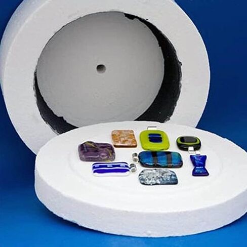 Art Melting Glass Handmade Ornament Microwave Heating Kiln Professional Microwave Kiln for Jewelry Glass Fusing in Saudi Arabia