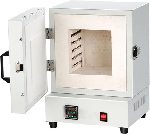 2000W Electric Muffle Furnace, 1150℃ High-Temperature Kiln for Metal Melting, Jewelry Making, Dentistry & Ceramic Work, Professional Electric Kiln for Laboratories in Kuwait