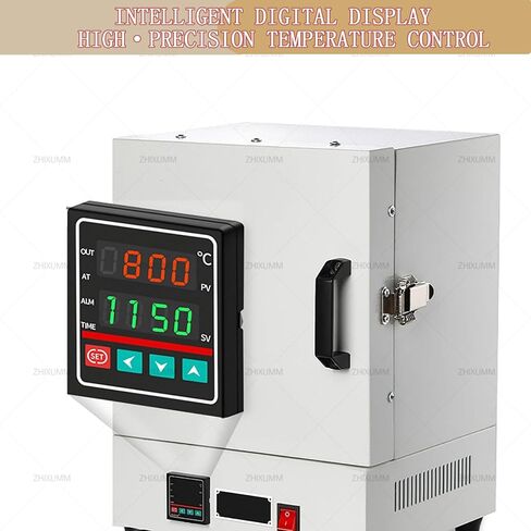 2000W Electric Muffle Furnace, 1150℃ High-Temperature Kiln for Metal Melting, Jewelry Making, Dentistry & Ceramic Work, Professional Electric Kiln for Laboratories in Kuwait